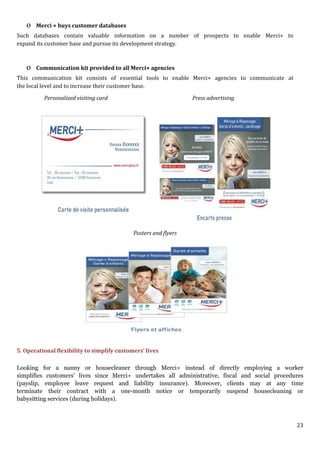 Merci Internship report - Bachelor's in Management | PDF