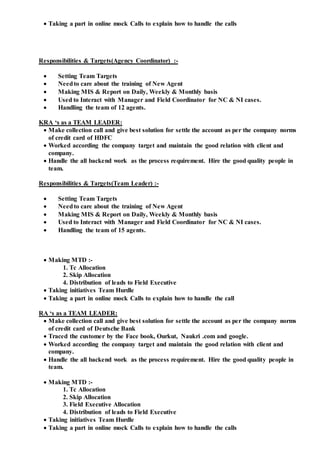 Rajan Sample RAJAN Resume | DOCX
