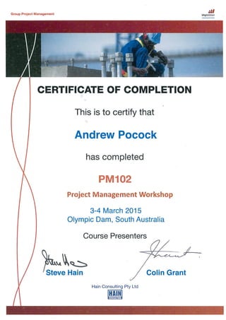 PM102 - Andrew Pocock