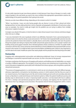 Bridging the diversity gap in Clinical Trials | PDF