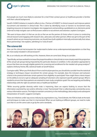 Bridging the diversity gap in Clinical Trials | PDF