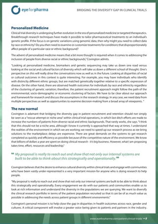 Bridging the diversity gap in Clinical Trials | PDF