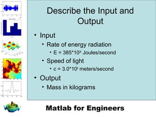 1 -About Matlab