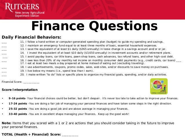 finance and question finance questions