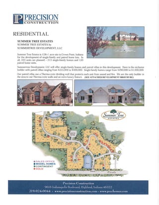 Precision Residential Comercial Entities