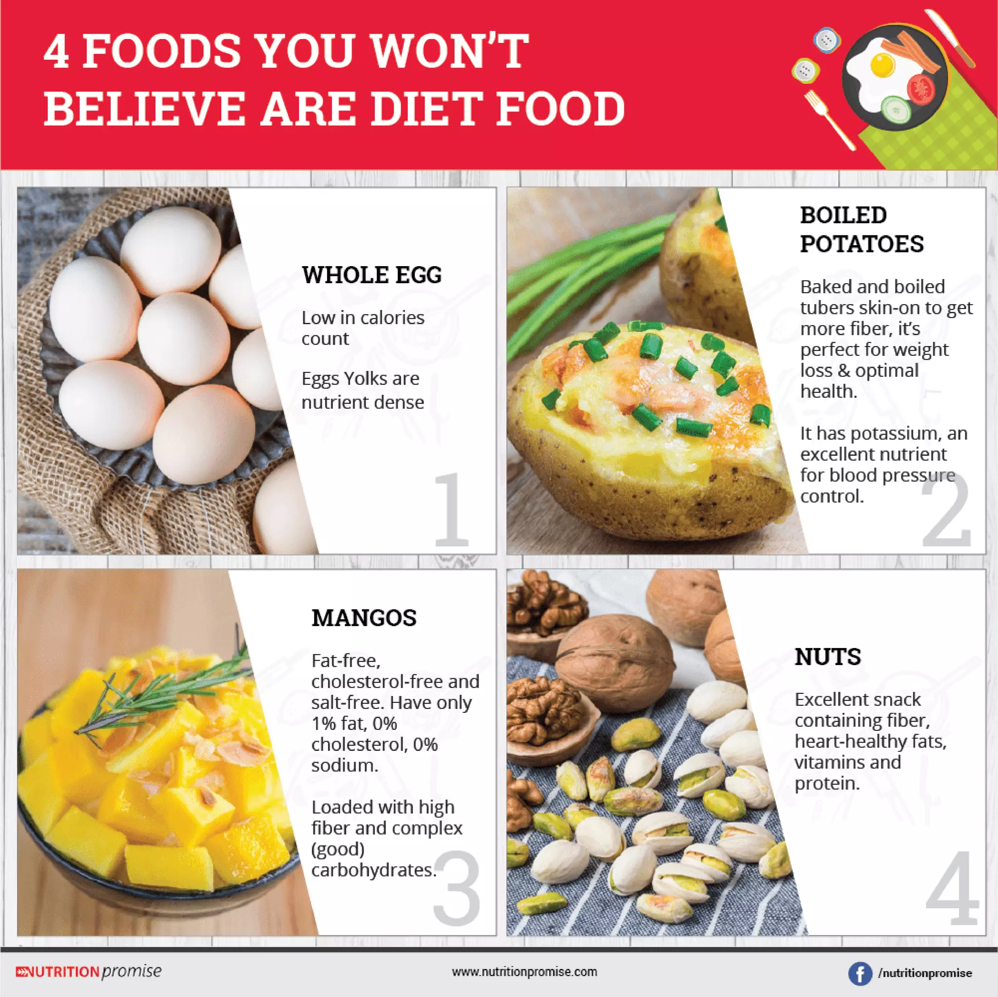 4 foods you won't believe are diet food PPT