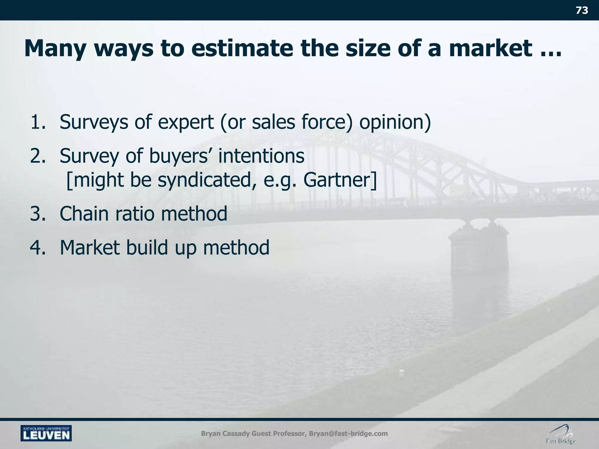Bryan Cassady Guest Professor, Bryan@fast-bridge.com
 