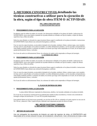 Comprehensive Technical Proposal and Work Methodology for Construction ...