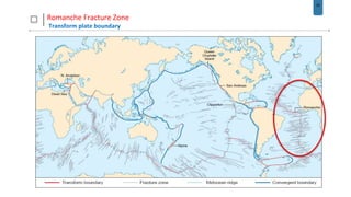 24
Romanche Fracture Zone
Transform plate boundary
 