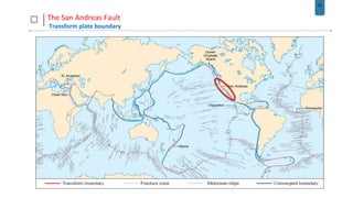 50
The San Andreas Fault
Transform plate boundary
 