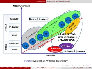 Revolution of Mobile Communication, from 1G to 5G Communication | PDF