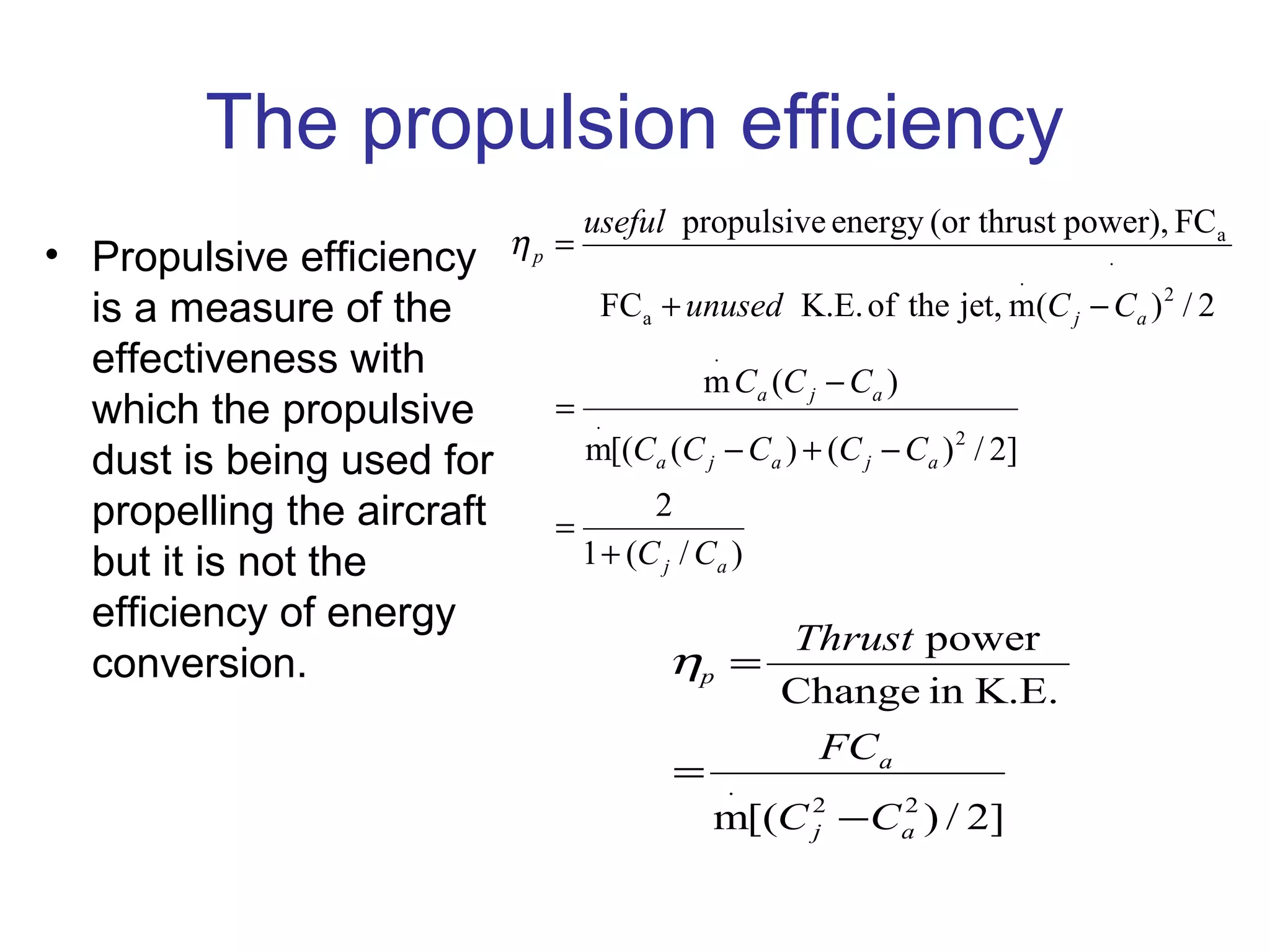 4 gas turbine cycles for aircraft propulsion | PPT