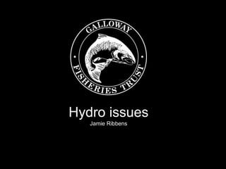 Hydro issues
Jamie Ribbens
 