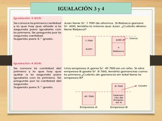 IGUALACIÓN 3 y 4
 