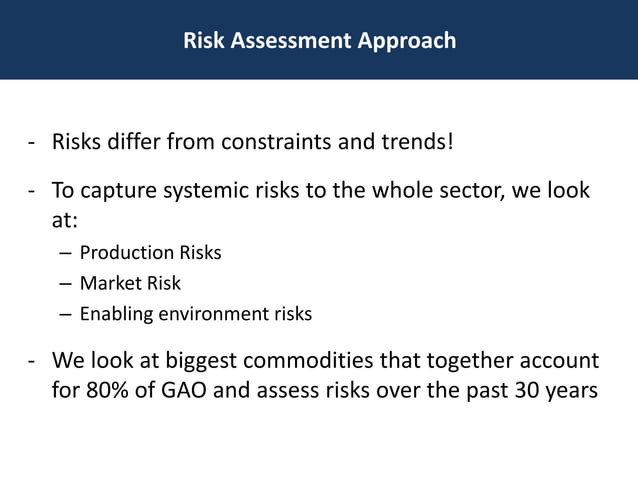 Agricultural Risk Management for Growth and Food Security in Malawi ...
