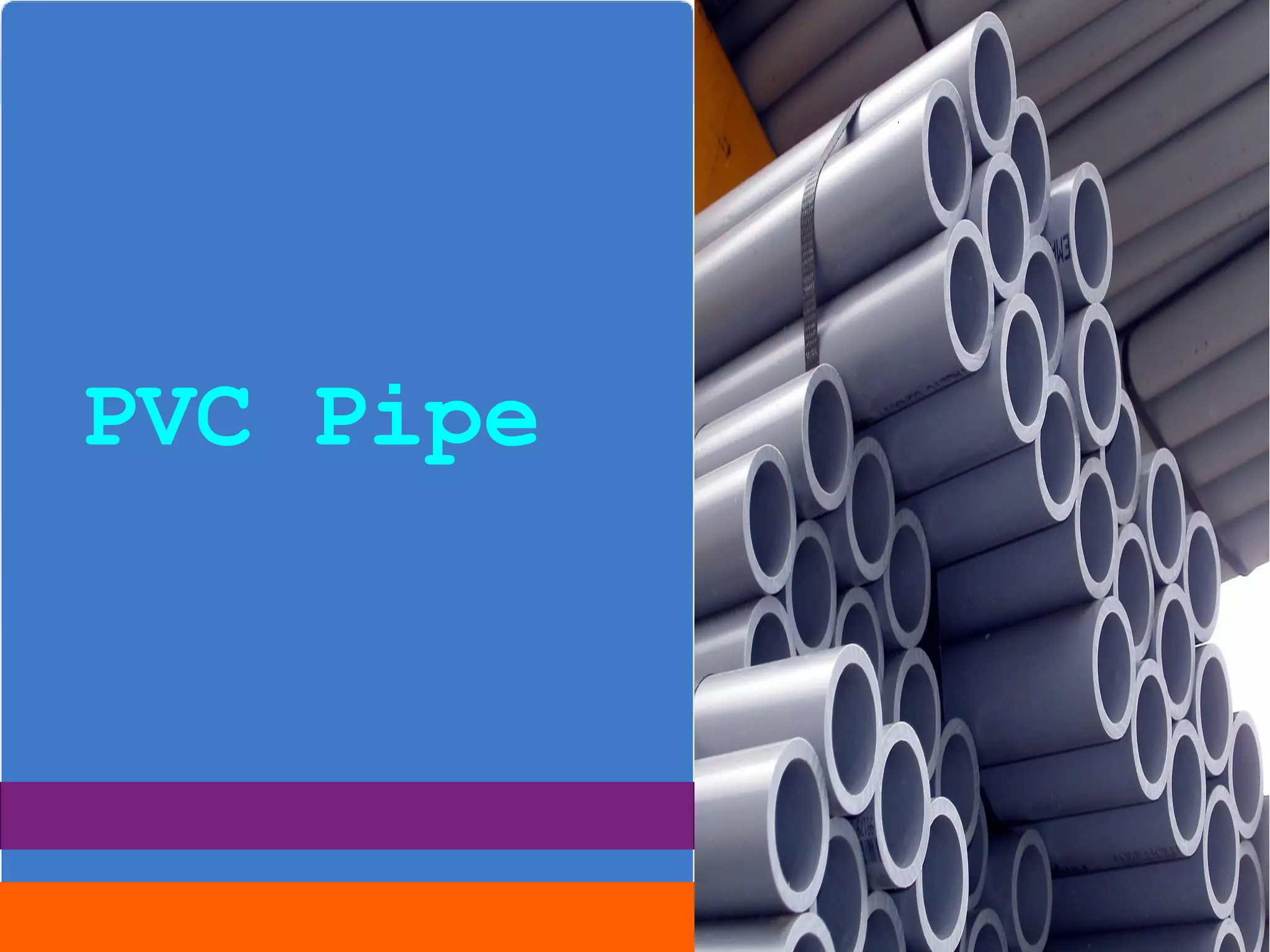 PVC Pipes PPT