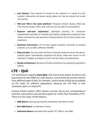 4G LTE full tutorial | PDF