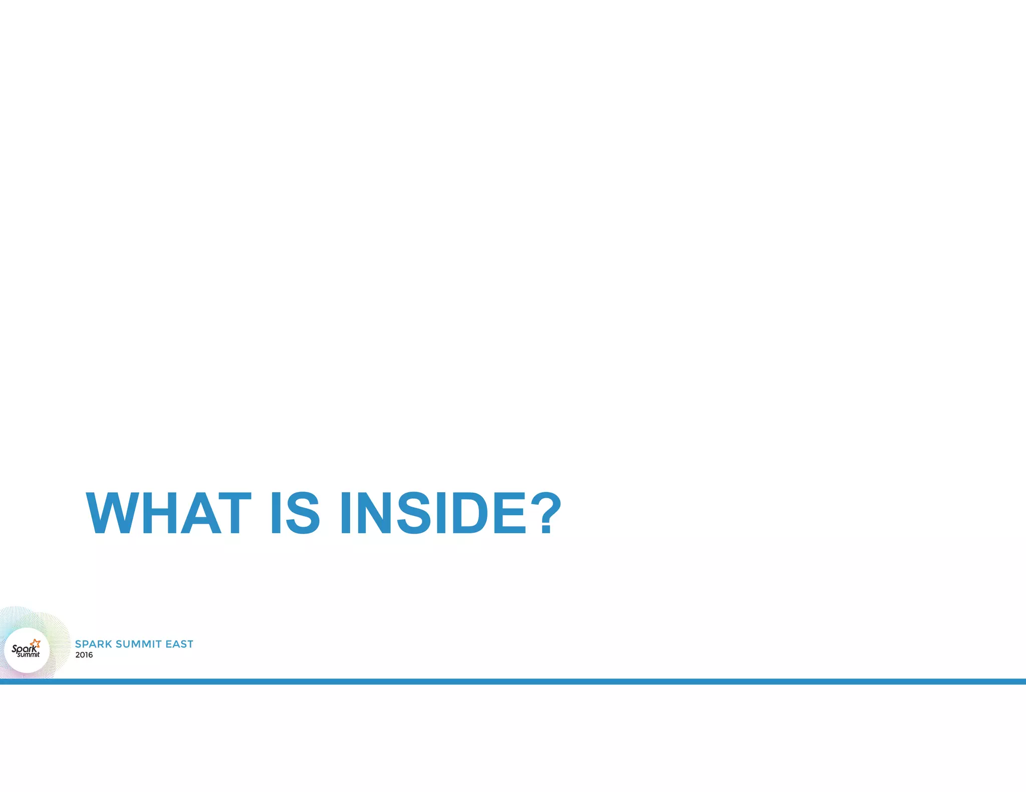 WHAT IS INSIDE?