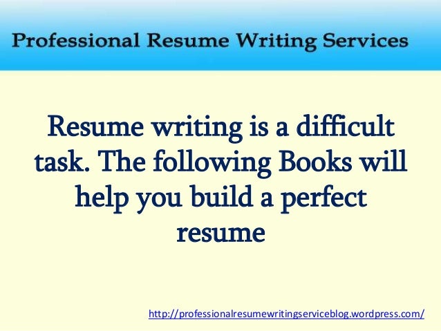 resume writing books
