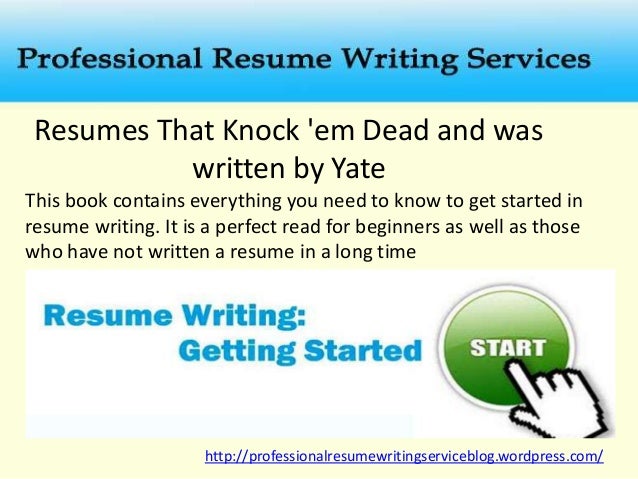 resume books