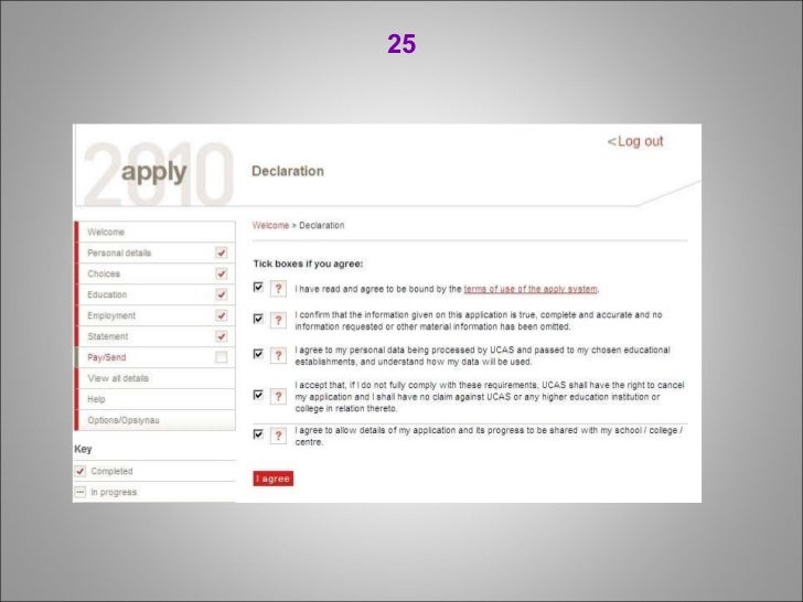 How to fill in UCAS application