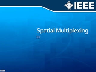 FDD (Frequency Division Duplexing) uses one frequency for the downlink, and a second frequency for the uplink.TDD (Time Division Duplexing) uses the same frequency for the downlink and the uplink.In both configuration the access method is OFDMA/TDMA .Duplexing (cont’d)