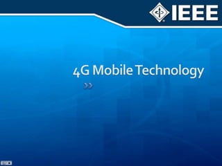 4G Mobile Technology