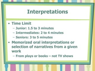 4-H PledgeFor Clover age group onlyPledge is not judged – participation ribbon is givenAppropriate hand gestures should be usedDo not introduce yourself