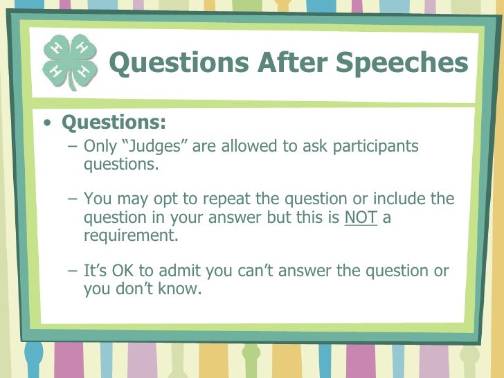 How to give a speech image