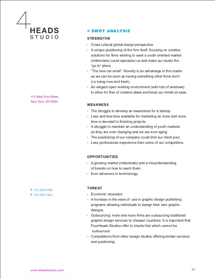 graphic design business plan