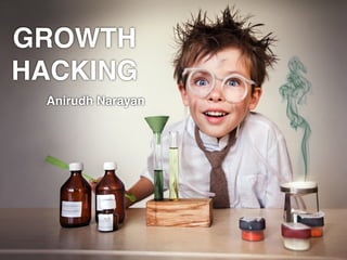 GROWTH!
HACKING !
Anirudh Narayan
 