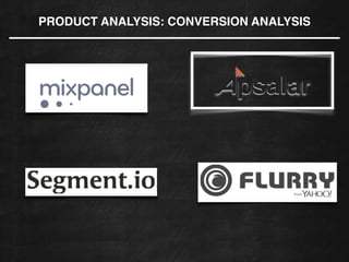 PRODUCT ANALYSIS: CONVERSION ANALYSIS
 