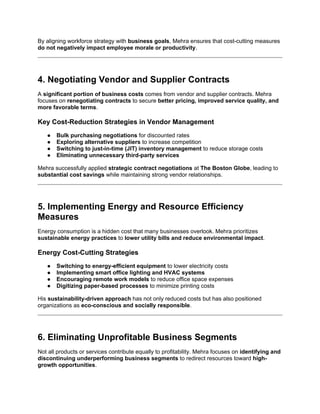 How Vinay Mehra Develops and Implements Cost-Cutting Strategies.docx