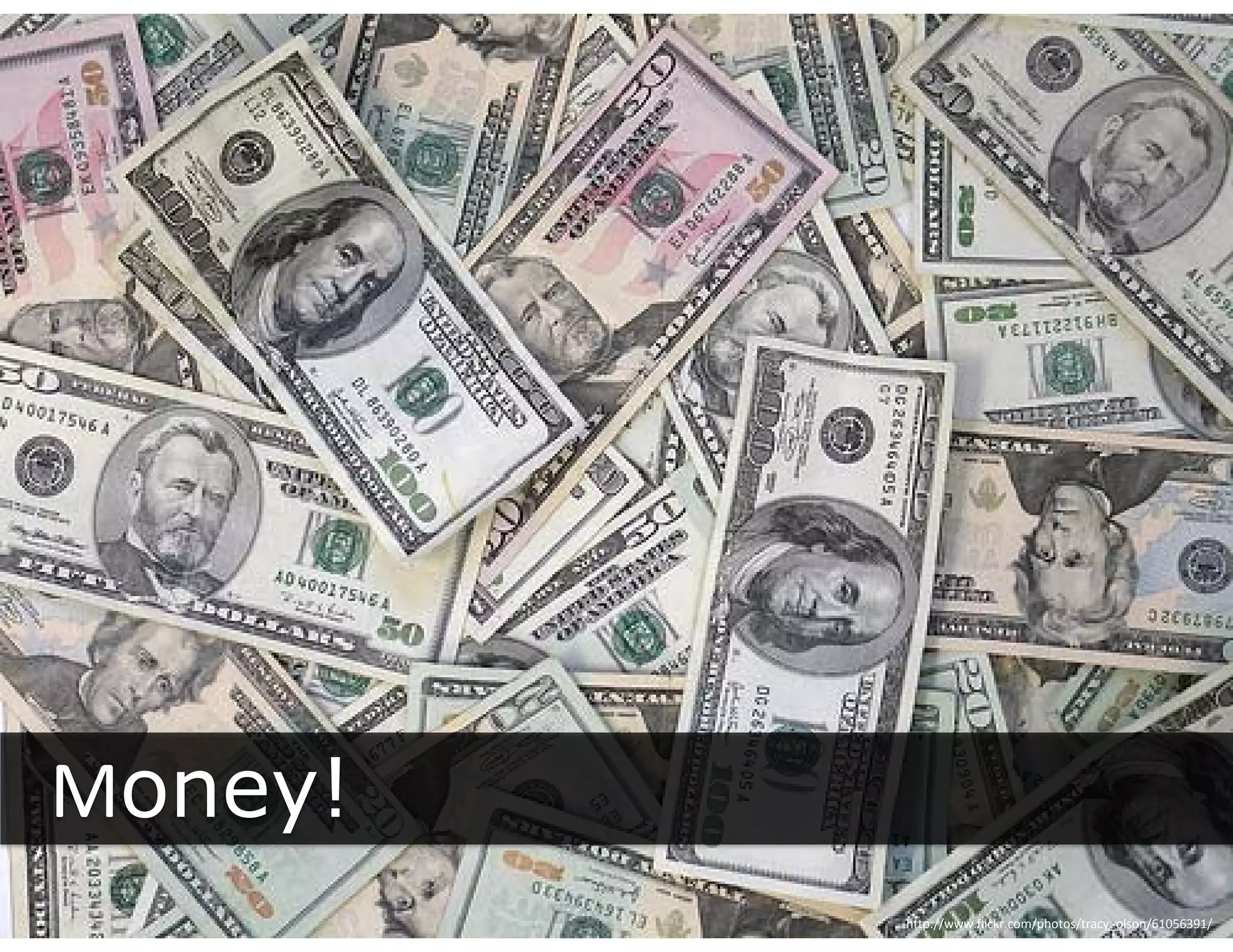 Why College Credit?
     Why College Credit?




    y
Money!
                       http://www.flickr.com/photos/tracy_olson/61056391/
 