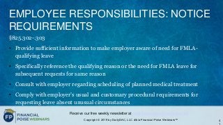 Time for a Break: Managing Leaves of Absence and Accommodating Disabilities (Series: HR, Talent Management & Employment Law Boot Camp)