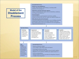 Model of the
Disablement
  Process




                35 of 40
 