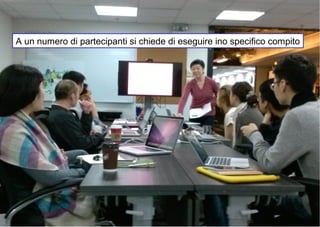 A un numero di partecipanti si chiede di eseguire ino specifico compito
 