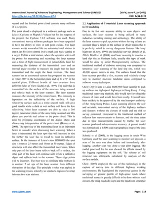 3d Modelling of Structures using terrestrial laser scanning technique | PDF