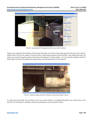 3d Modelling of Structures using terrestrial laser scanning technique | PDF