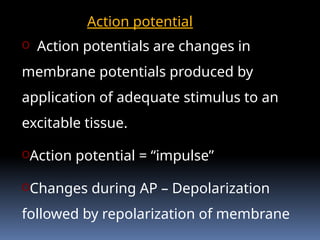 Membrane potential for medical students PPT | PPTX