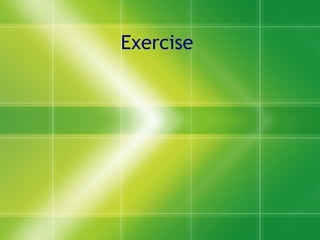 Exercise  