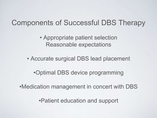 Deep brain stimulation: A remarkable treatment for Parkinson's and ...