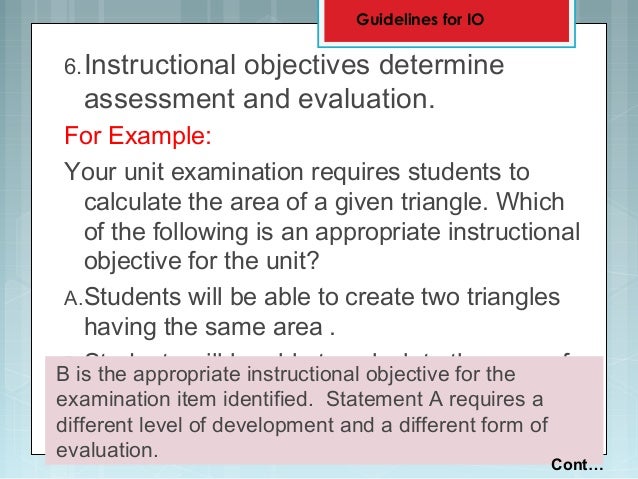 statement of educational objectives 4 objectives statement of educational objectives 4 objectives