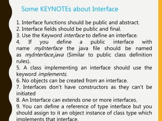 Java Interface | PPT