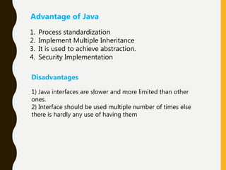 Java Interface | PPT