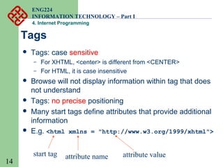 Tags Internet 4 internet programming | PPT