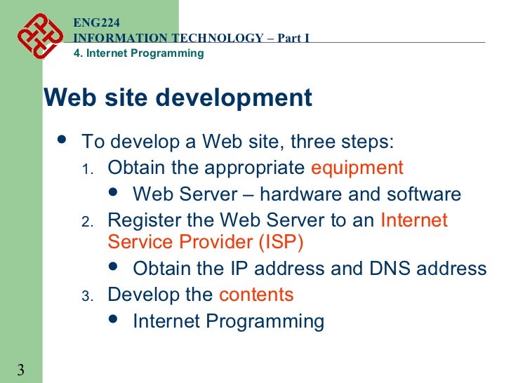 4 internet programming