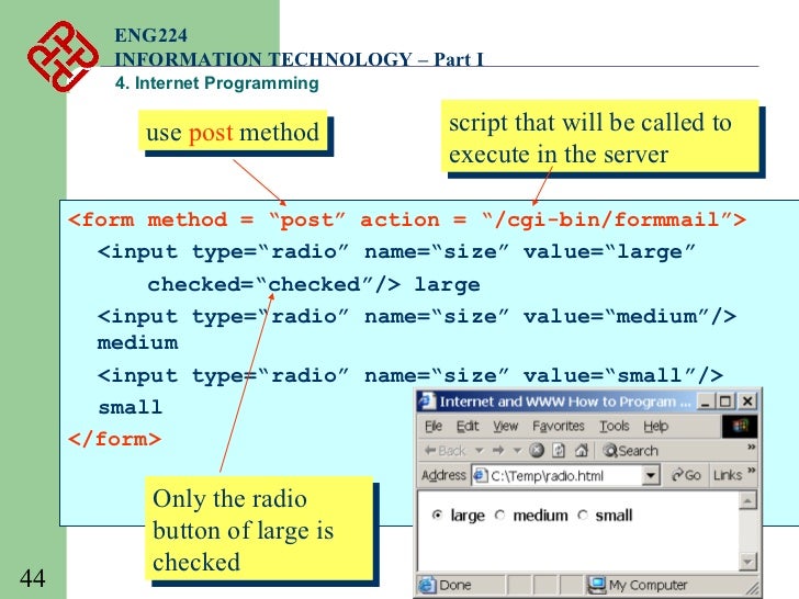 4 internet programming