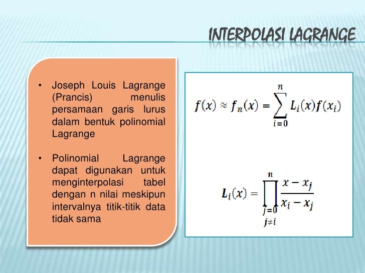 Contoh Soal Dan Jawaban Interpolasi Kubik - Guru Ilmu Sosial