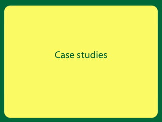 Care during labor and delivery 23
Case studies
 
